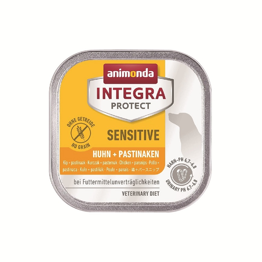 Integra Protect 處方糧 Animonda INTEGRA PROTECT 處方糧 狗濕糧 成犬敏感濕糧 雞肉＋防風草配方 150g (300223090)