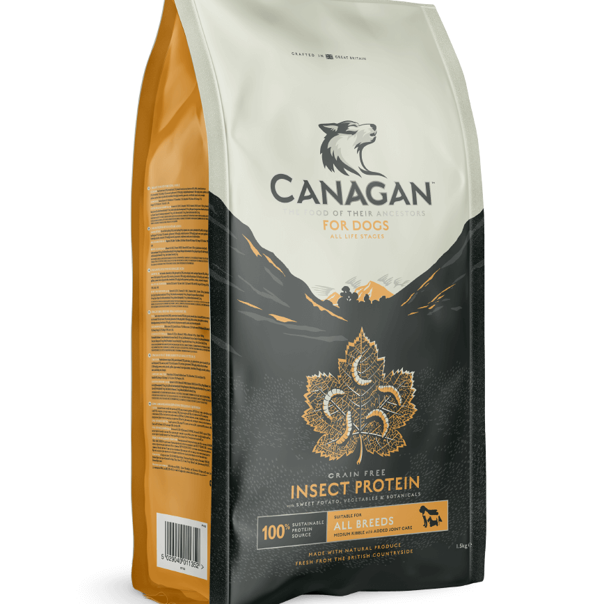 CANAGAN CANAGAN原之選 狗糧 無穀物狗糧 蟲蟲蛋白 標準粒 5kg (GN5)
