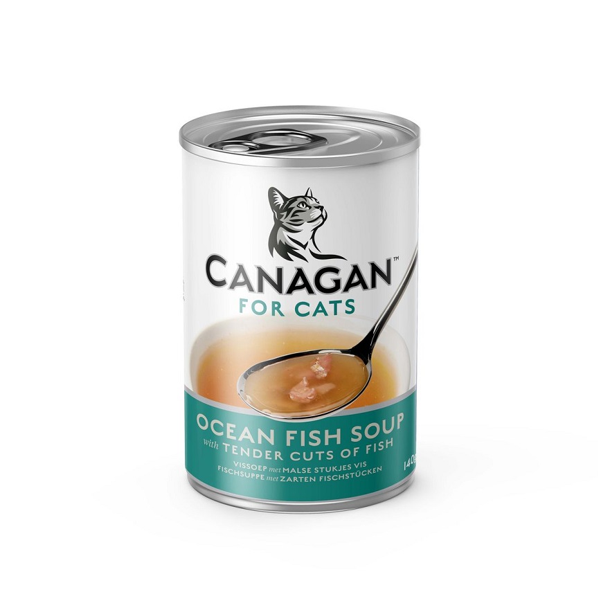 CANAGAN CANAGAN原之選 貓罐頭 營養補水沙丁魚配鯖魚湯 140g (SCF140)