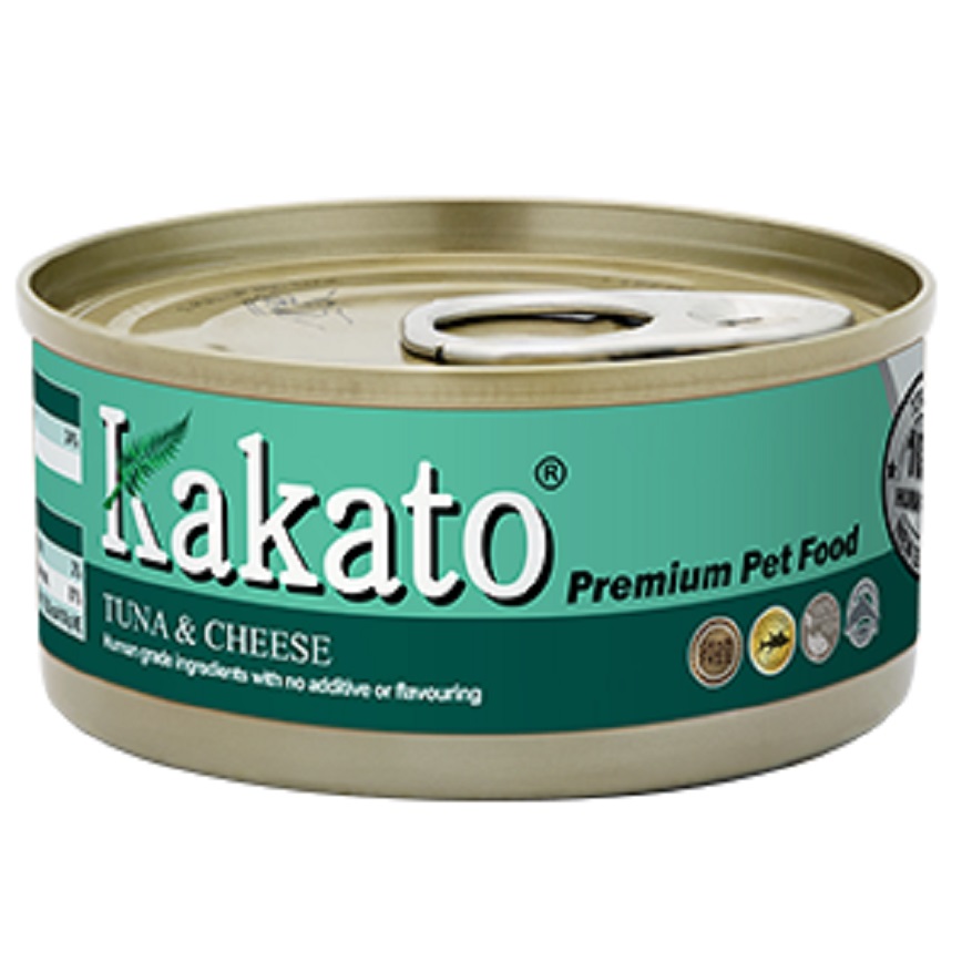 Kakato Kakato 罐頭 貓狗罐頭 吞拿魚及芝士 Tuna with Cheese 70g (貓狗共用) (TD0717THK)