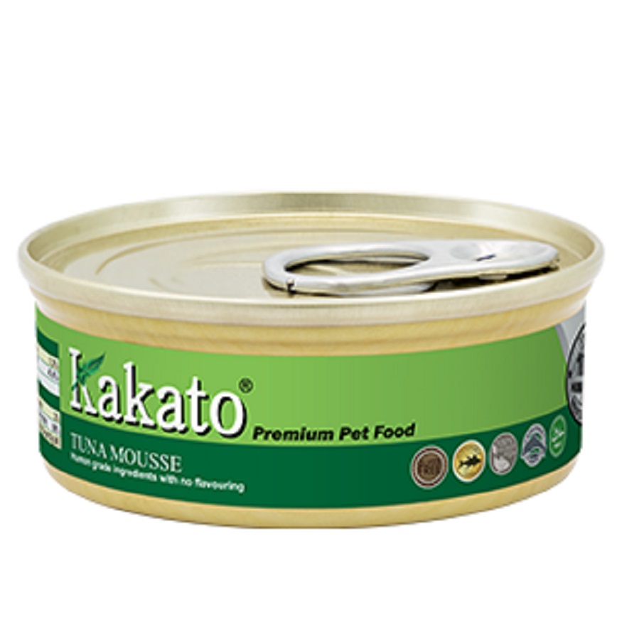 Kakato Kakato 罐頭 貓狗罐頭 吞拿魚慕絲 Tuna Mousse 40g (貓狗共用) (TD0602THK)