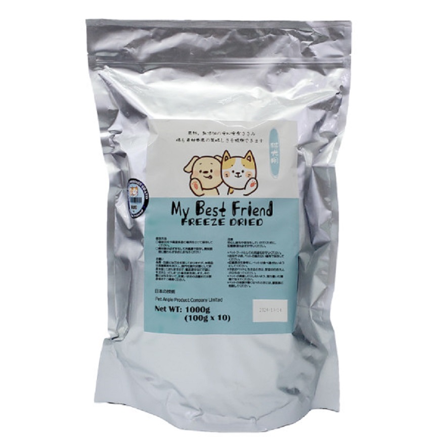 貓零食狗零食 My Best Friend 脫水貓狗小食 鴨肉粒 1kg