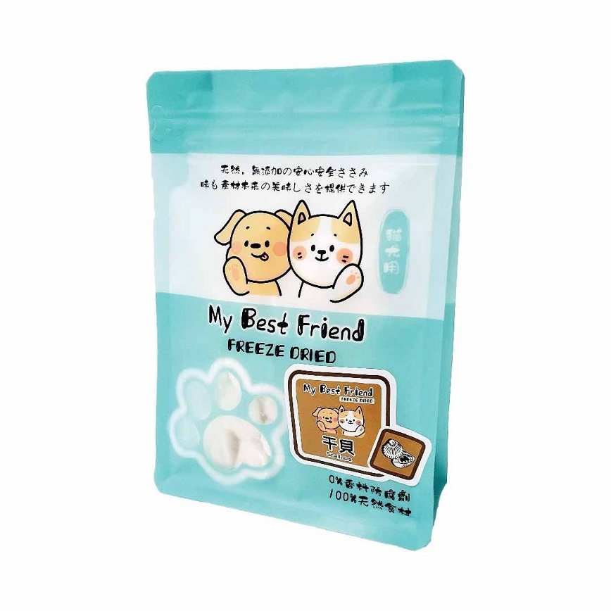 貓零食狗零食 My Best Friend 脫水貓狗小食 干貝 30g
