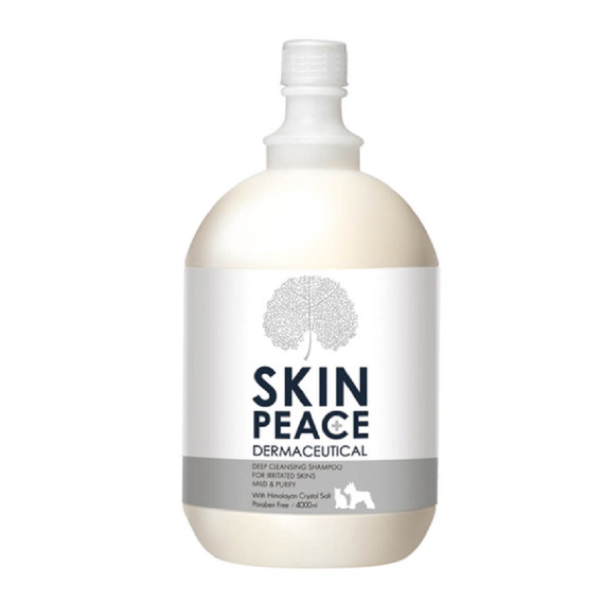 貓犬用清潔美容用品 Skin Peace 肌本和平 貓犬用配方沐浴露 N°01 深層清潔 4000ml