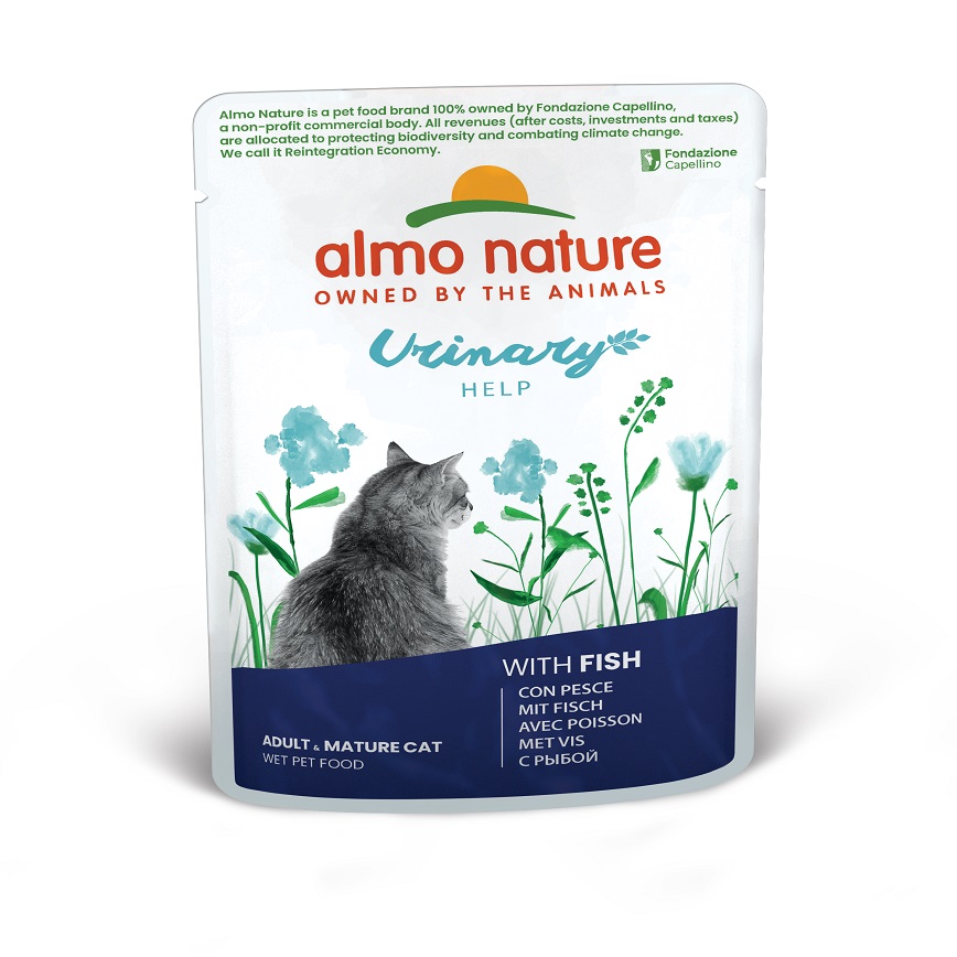 Almo Nature Almo Nature Urinary Help 尿道護理貓鮮包 鮮魚 70g (5296)