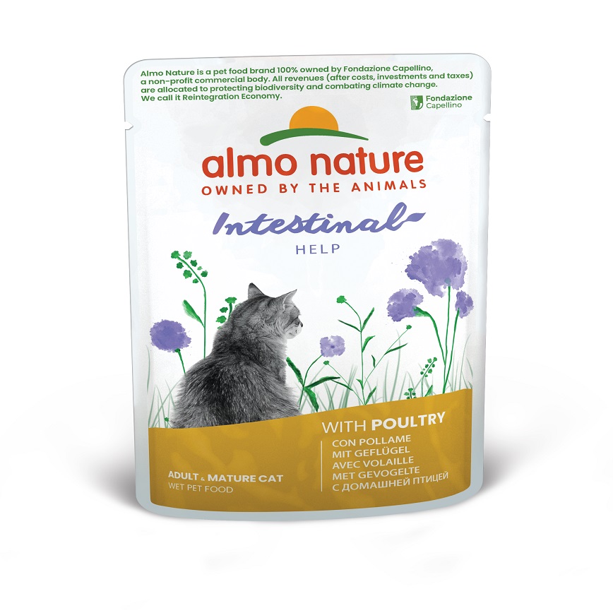 Almo Nature Almo Nature Intestinal Help 腸胃護理貓鮮包 家禽 70g (5295)
