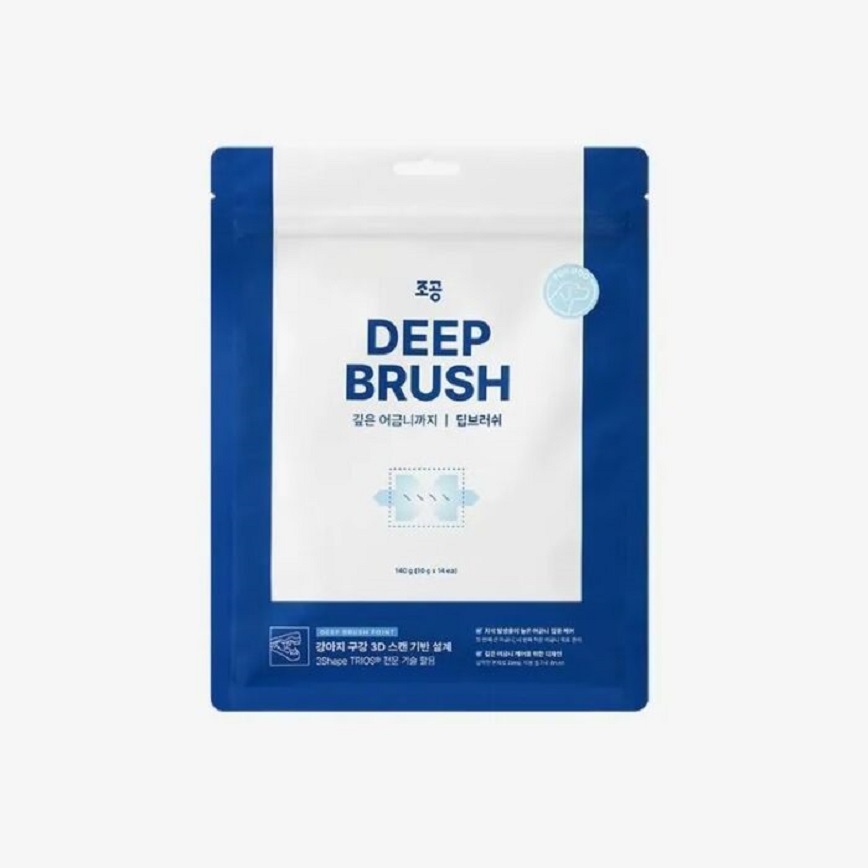 Cho And Kang cho and kang 貓犬小食 Deep Brush 有機羊奶潔齒刷 14 x 10g