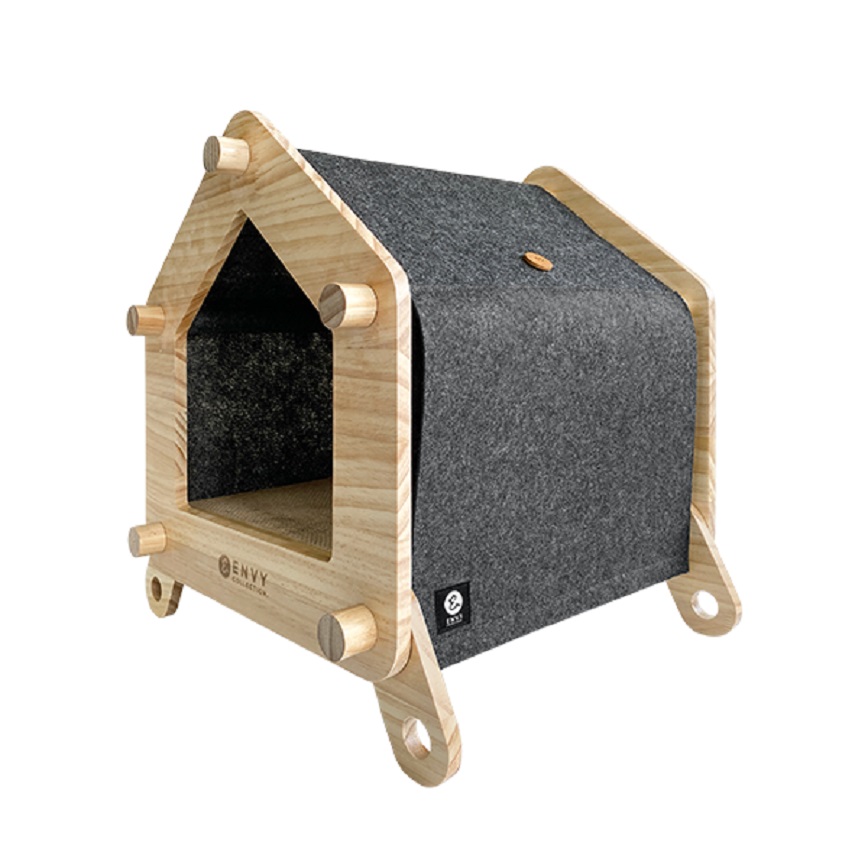 寵物床墊 貓床墊 ENVY COLLECTION 木製貓城堡 (NFT-A2WD-001)