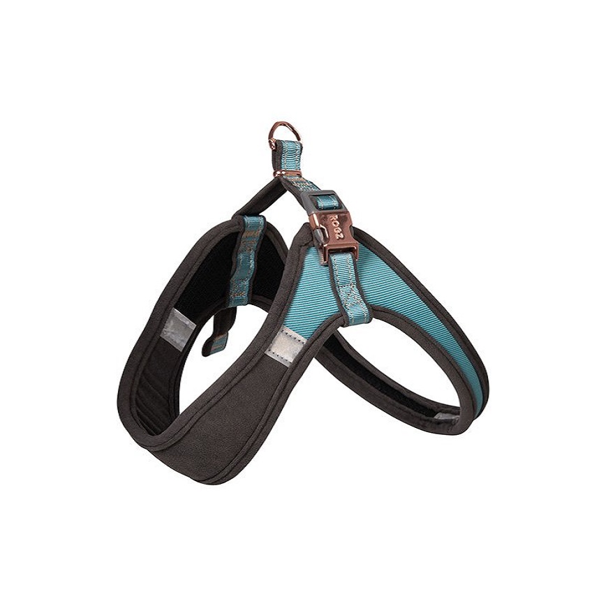 狗帶 狗胸帶 狗雨衣 Rogz UrbanDog 可調式胸帶 M 松石綠 (SJQ275-TM)
