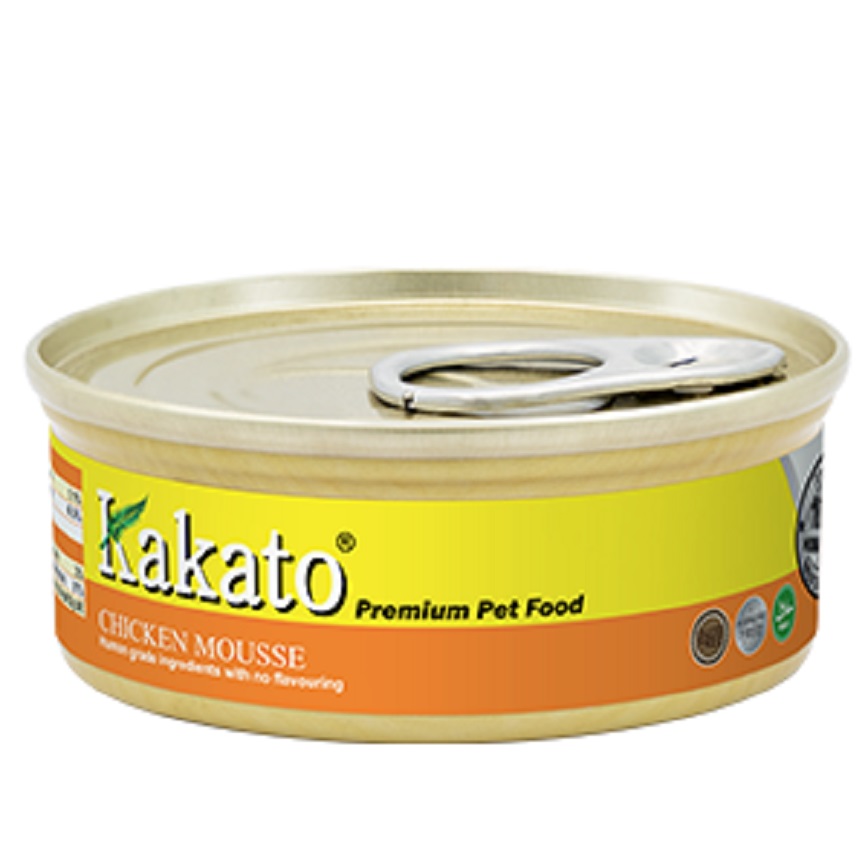Kakato Kakato 罐頭 貓狗罐頭 雞肉慕絲 40g (貓狗共用) (TD0601THK)