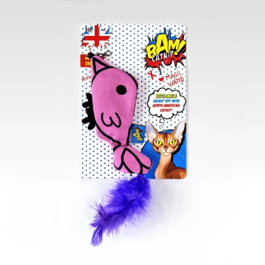 貓犬用日常用品 BAM! Catnip Magic Wand 小鳥魔術棒 (0BW100)