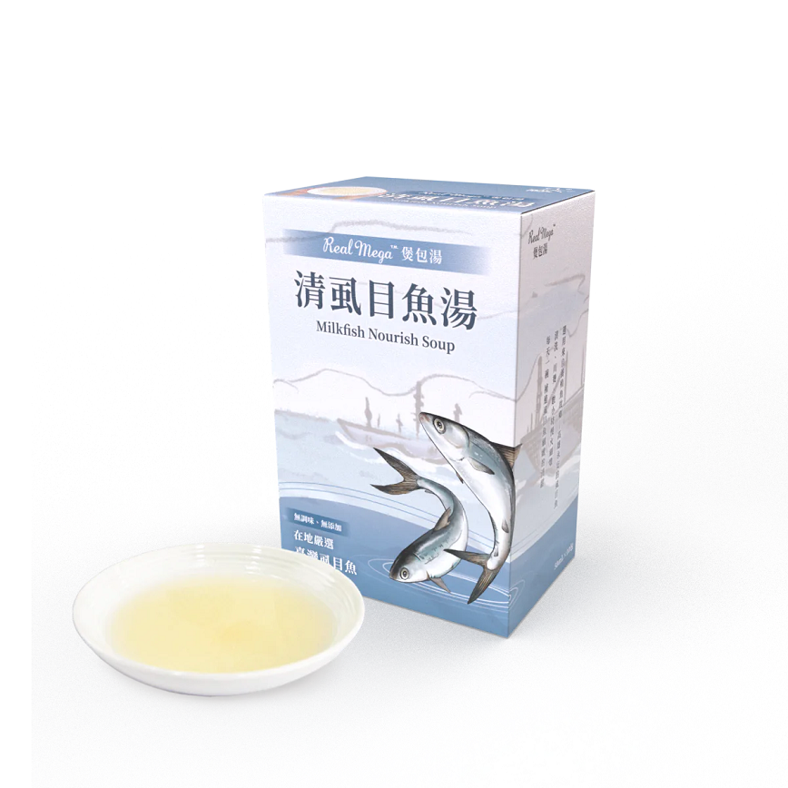 貓零食狗零食 Real Power瑞威 煲包湯 清虱目魚湯 50ml x 10