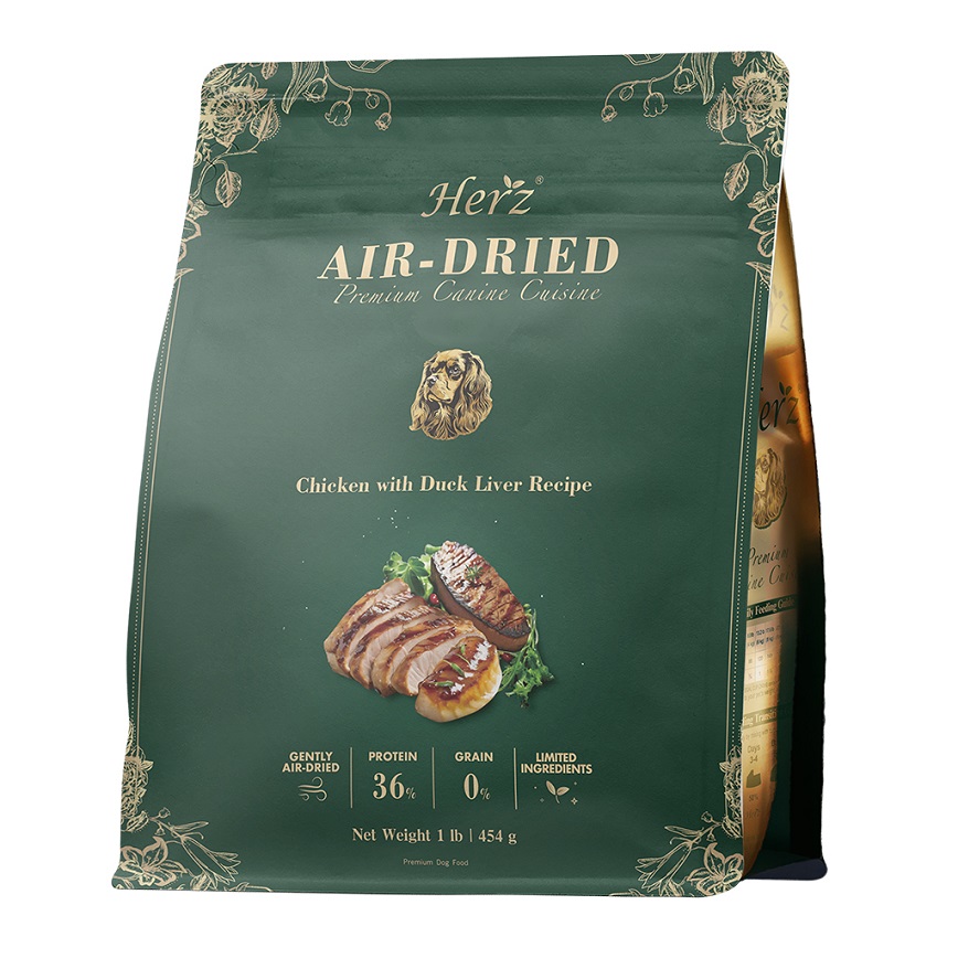 Herz Herz赫緻 美饌頂級低溫風乾犬糧 嫩雞佐頂級鴨肝 1kg (EPD061)