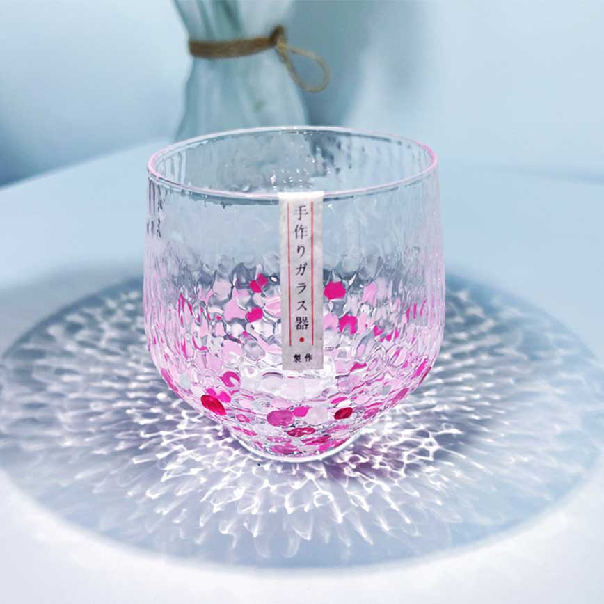 清酒杯 日式清酒杯 櫻花粉點 1個入