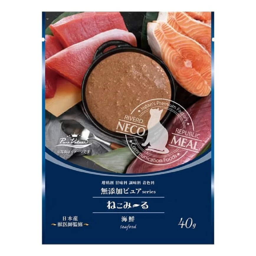 Riverd Republic Riverd Republic 貓咪無添加伴食包 5種海鮮混合 40g