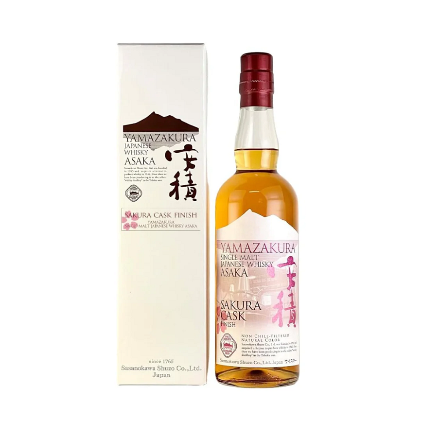 威士忌 Whisky 山櫻 安積單一麥芽威士忌-櫻花桶完成 55度 700ml