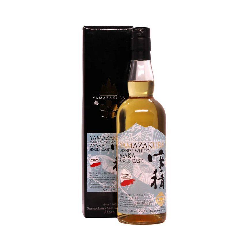 威士忌 Whisky 山櫻 安積單一麥芽單桶威士忌 62度 700ml