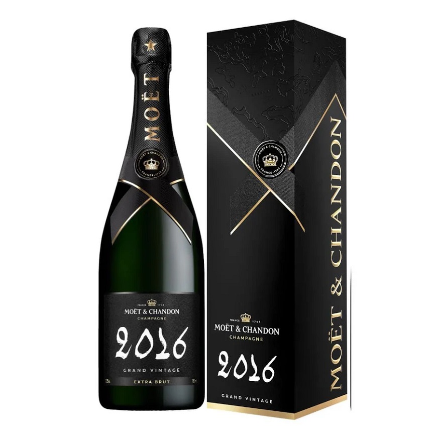 法國香檳 Moët & Chandon Vintage Moët & Chandon Grand Vintage with Gift Box 2016 750ml (1101358) - 原裝行貨