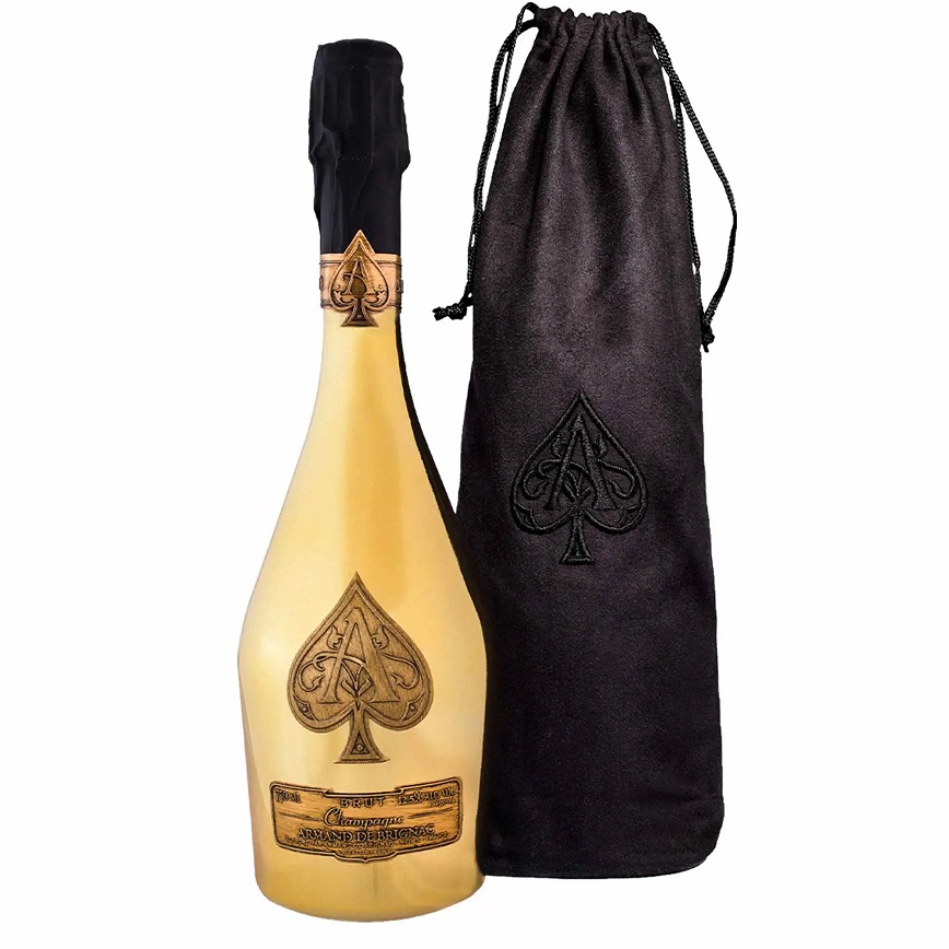 法國香檳 Armand de Brignac Brut Gold with Bag 750ml (1096001) - 原裝行貨