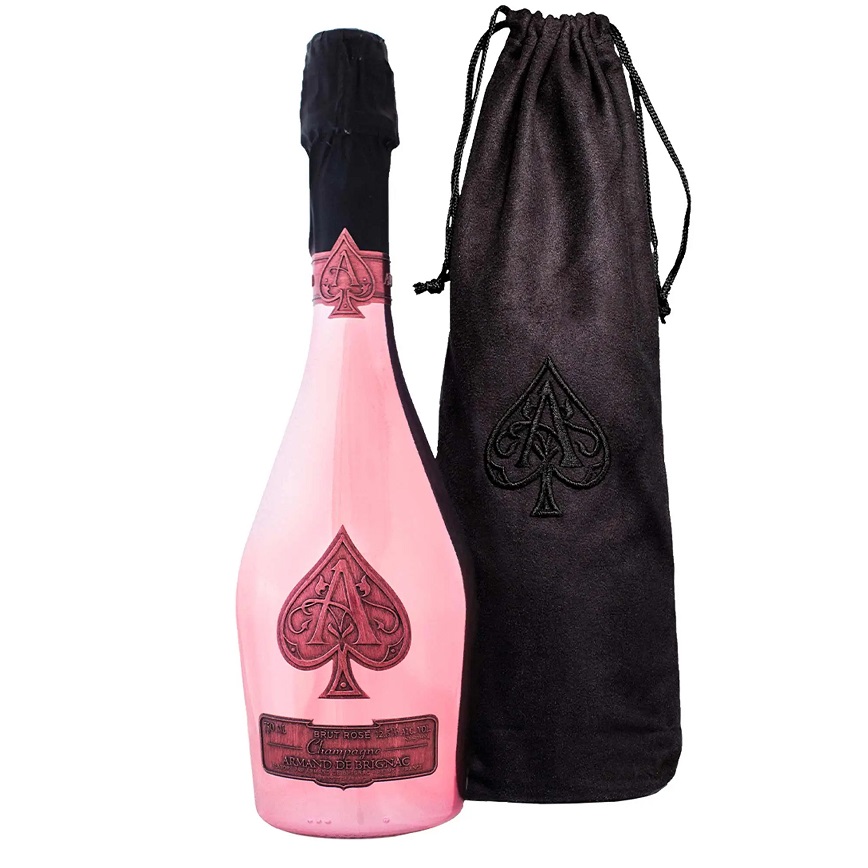 法國香檳 Armand de Brignac Brut Rose with Bag 750ml (1096388) - 原裝行貨