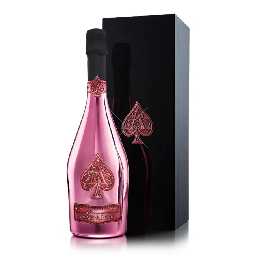 法國香檳 Armand de Brignac Brut Rose with Gift Box 750ml (1096387) - 原裝行貨