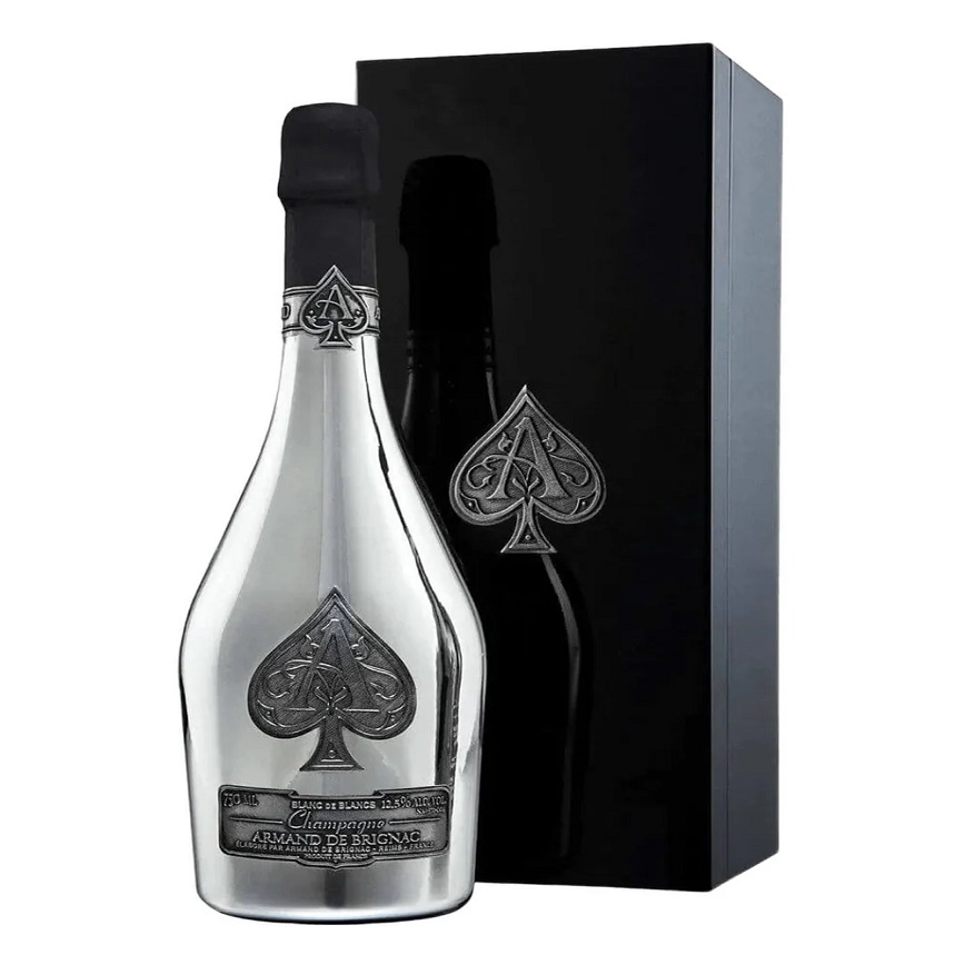 法國香檳 Armand de Brignac Brut Blanc de Blanc with Gift Box 750ml (1096814) - 原裝行貨