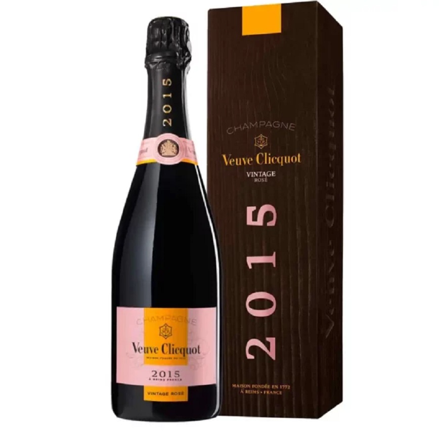 法國香檳 Veuve Clicquot Vintage Veuve Clicquot Vintage Rosé with Gift Box 2015 750ml (1099764) - 原裝行貨