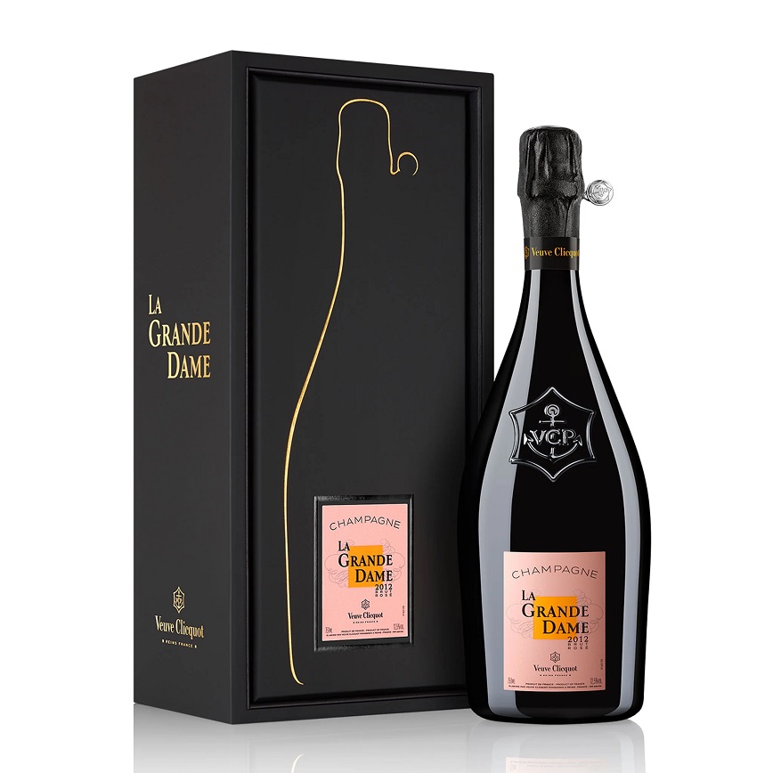 法國香檳 Veuve Clicquot La Grande Dame Rosé with Gift Box 2012 750ml (1088037) - 原裝行貨