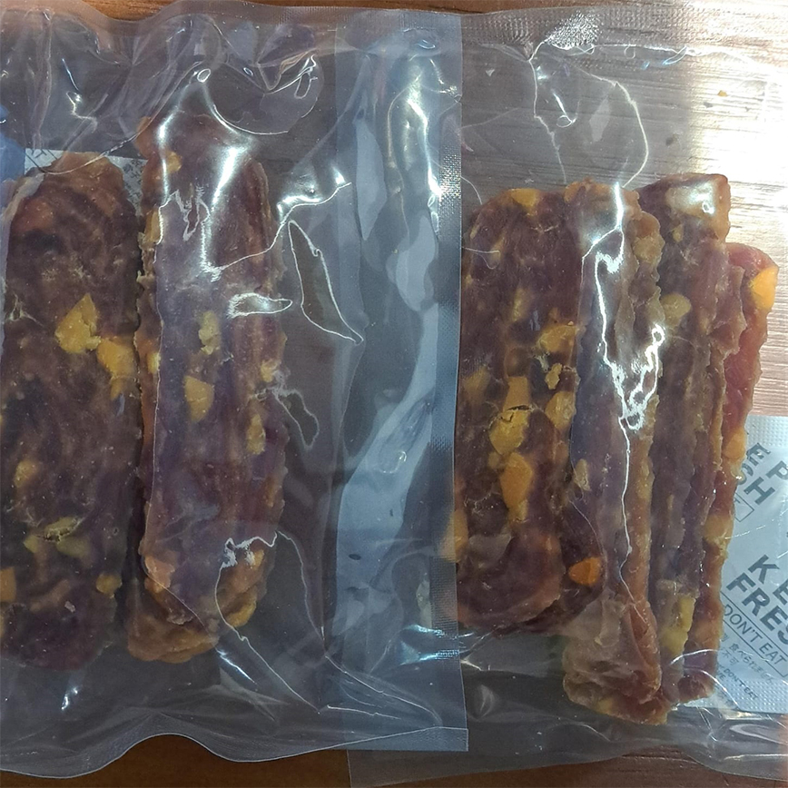 Nasami Nasami 狗零食 風乾小食系列 鴨肉蛋黃切片 1kg (NS-1038)