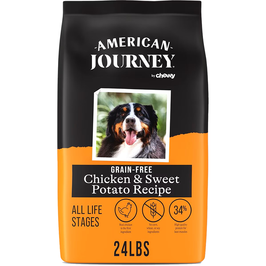 狗糧 American Journey 狗糧 全犬糧 無穀物雞肉+甜薯配方 4lbs (AJDC04)