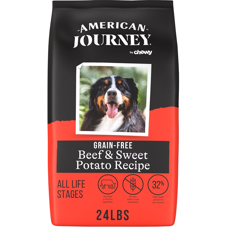 狗糧 American Journey 狗糧 全犬糧 無穀物牛肉+甜薯配方 4lbs (AJDB04)