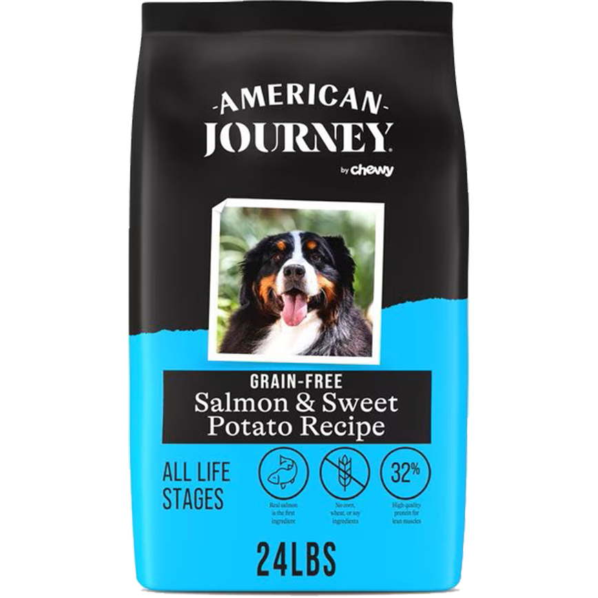 狗糧 American Journey 狗糧 全犬糧 無穀物三文魚+甜薯配方 24lbs (AJDS24)
