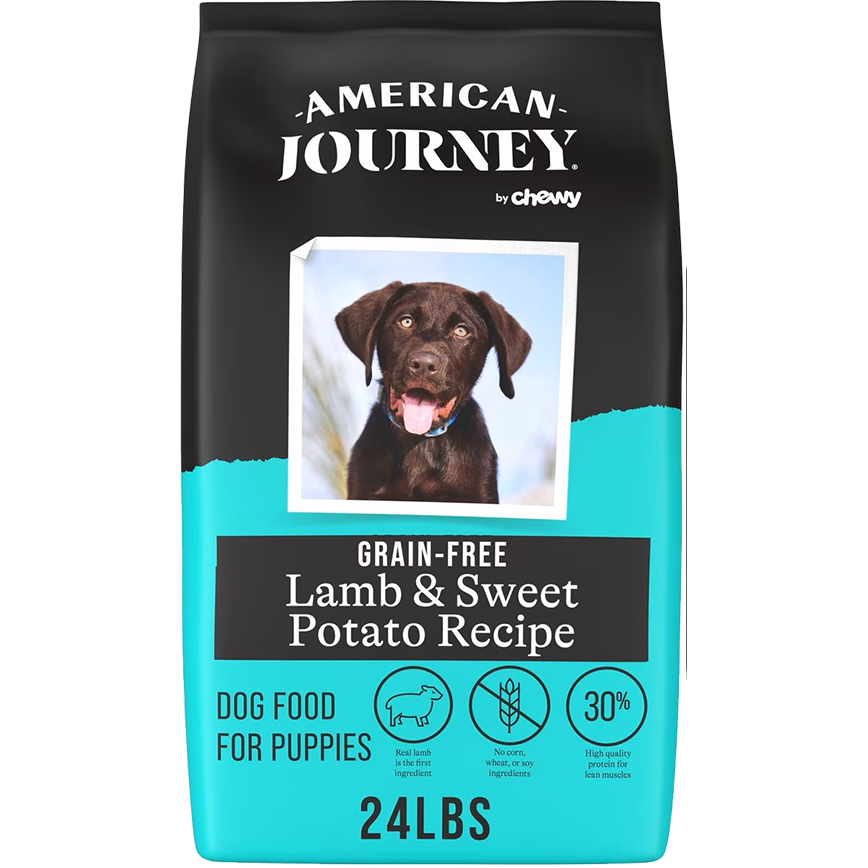 狗糧 American Journey 狗糧 幼犬糧 無穀物羊肉+甜薯配方 12lbs (AJDPL12)