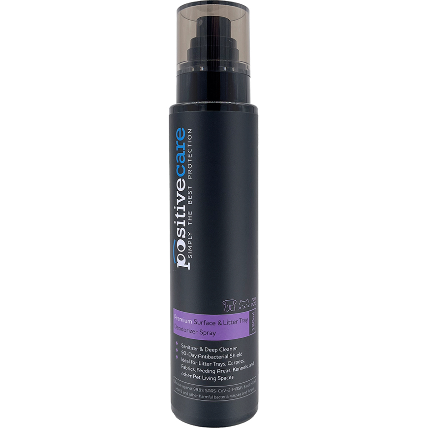 皮膚毛髮護理 positivecare泡泡靈 砂盤及家居多功能抗菌噴霧 180ml (貓犬用) (PC10)