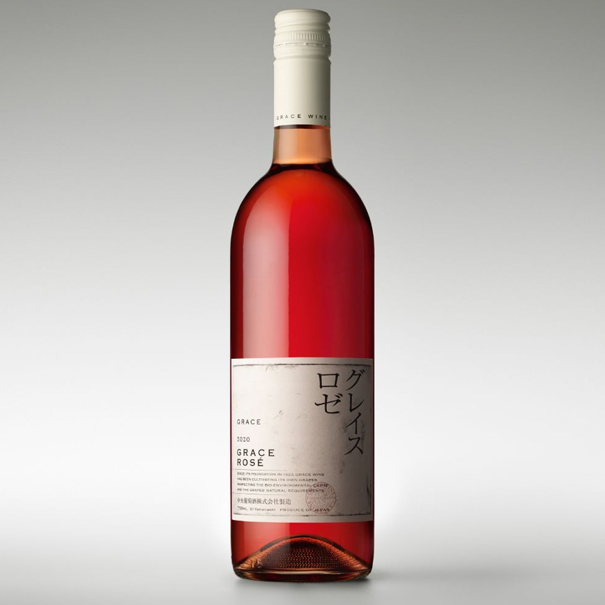 日本紅酒 日本中央葡萄酒 甲州葡萄酒 Grace Rose 玫瑰酒 750ml
