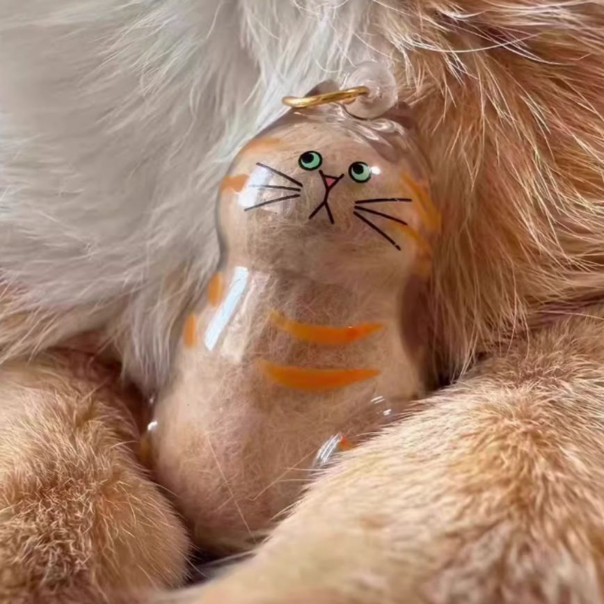 貓毛收集鎖匙扣 1個 (款式隨機) (圖片3)