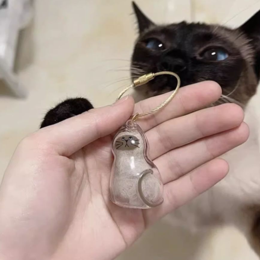 貓毛收集鎖匙扣 1個 (款式隨機) (圖片6)