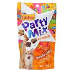 Friskies喜躍 Party Mix 貓脆餅 Cheezy Craze Crunch 芝士 2.1oz (淺橙) 貓零食 寵物零食 Friskies 喜躍 寵物用品速遞