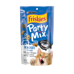 Friskies喜躍 Party Mix Crunch 貓零食 貓脆餅 海鮮(白魚+蝦+蟹+吞拿魚) 6oz (NE12364958) 貓零食 寵物零食 Friskies 喜躍 寵物用品速遞