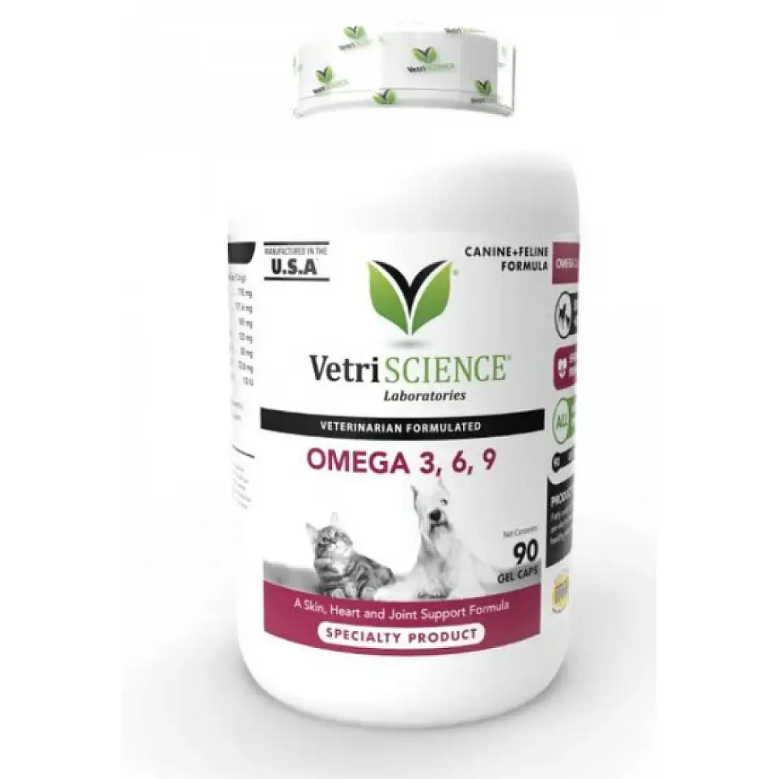 VetriScience VetriScience 深海魚油369 貓犬通用 90粒/樽 (0900367.090)