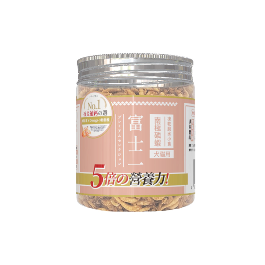【COMBO 其他 換購品】富士一 凍乾小食 脫水南極磷蝦 迷你罐 25g (貓犬用)