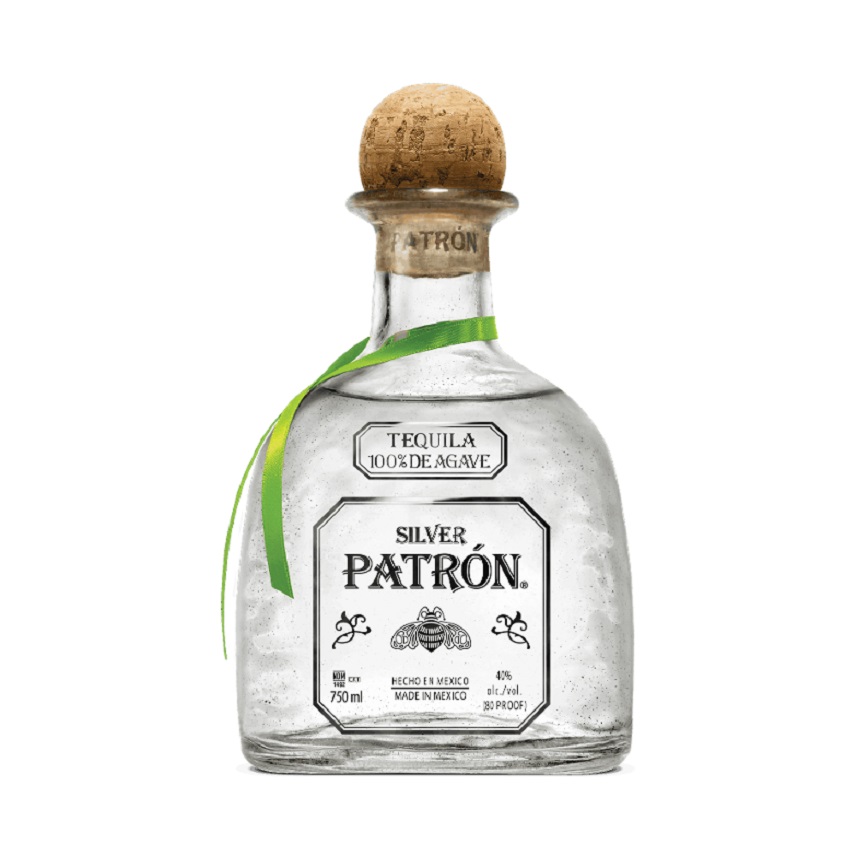 其他威士忌 Others Patron Silver Tequila 100% de Agave 柏敦100%龍舌蘭的記拿(白) 1L (0106 0936)
