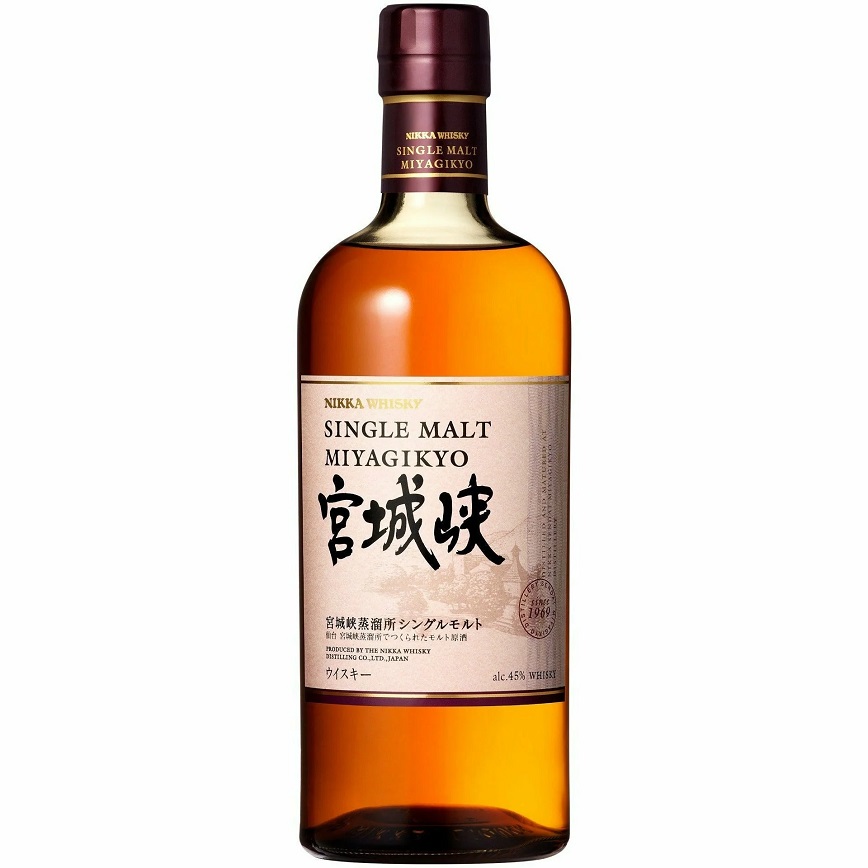 宮城峽 Miyagikyo Single Malt 宮城峽單⼀麥芽威士忌 700ml (0102 0953)