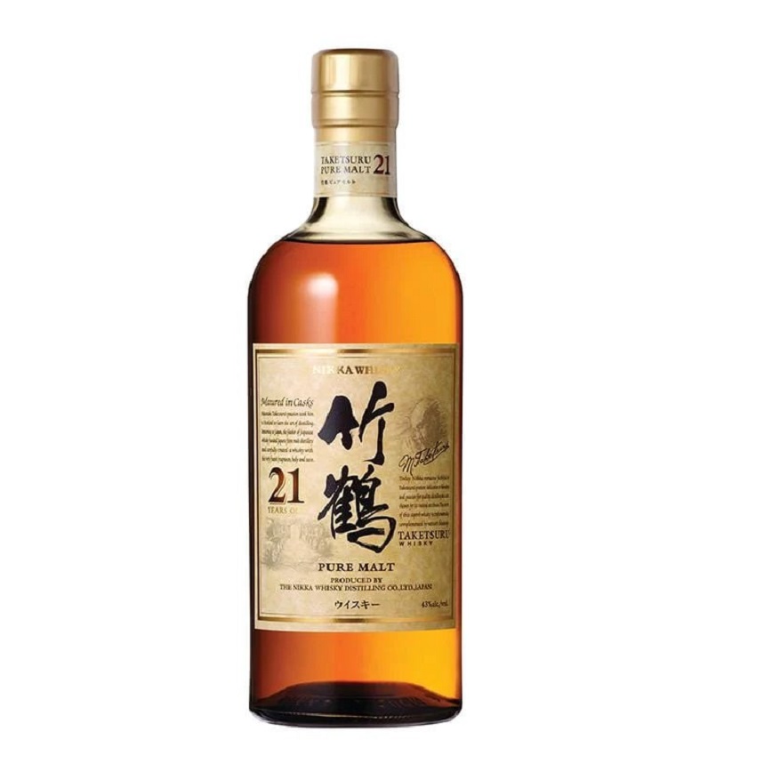 竹鶴 Taketsuru Pure Malt 21 Years ⽵鶴21年威士忌 700ml (0102 0893)
