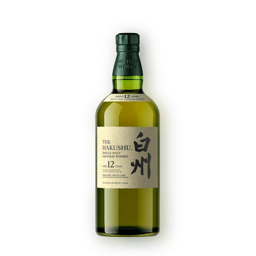 白州 The Hakushu 12 Years Single Malt 白州12年麥芽威士忌 700ml (0102 0888)