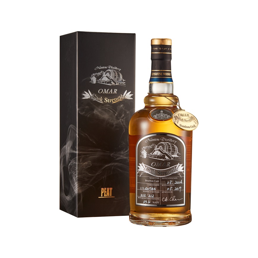 其他威士忌 Others Omar Cask Strength Single Malt Peated Whisky OMAR 原桶強度泥煤威士忌(波本桶) 700ml (0102 1063)