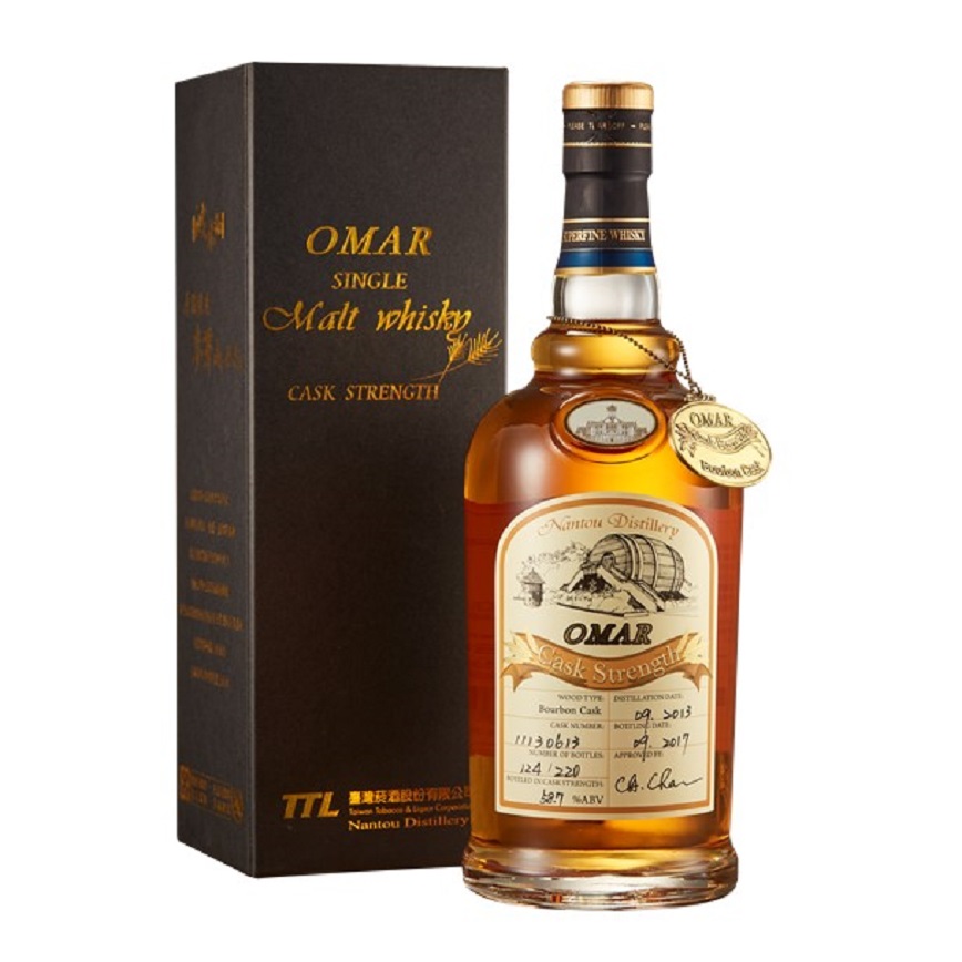 其他威士忌 Others Omar Cask Strength Single Malt Whisky (Bourbon) OMAR 原桶強度威士忌(波本桶) 700ml (0102 1062)