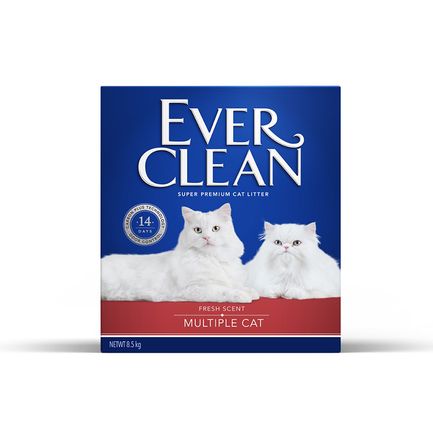 Ever Clean Ever Clean 美國 礦物貓砂 藍鑽 紅標 多貓抑氨 微香味 8.5kg (MC85)
