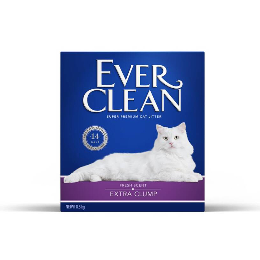 Ever Clean Ever Clean 美國 礦物貓砂 藍鑽 紫標 速凝微香味 8.5kg (FG85)