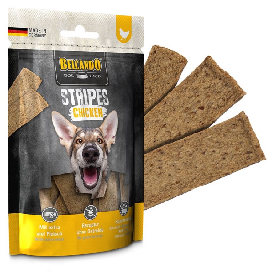 狗零食 Belcando 狗零食 雞肉肉條 70g